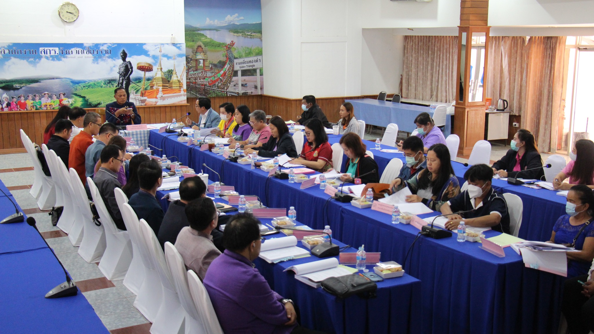 ร่วมประชุม คณะอนุกรรมการการส่งเสริมและพัฒนาคุณภาพชีวิตคนพิการประจำจังหวัดเชียงราย