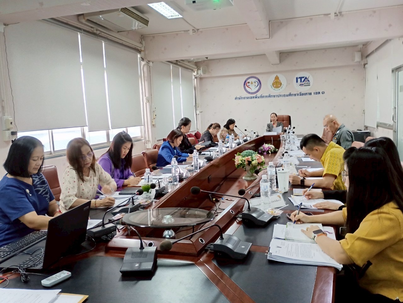 ประชุมโครงการเปิดภาคเรียนอย่างปลอดภัยจังหวัดเชียงราย ห่างไกลบุหรี่ไฟฟ้าและยาเสพติด