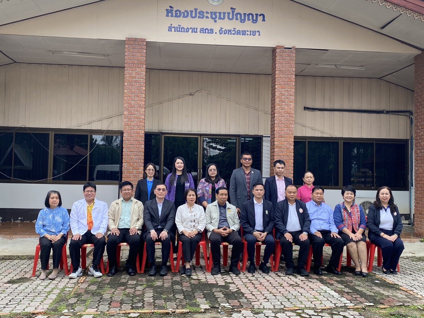 อธิบดีกรมส่งเสริมการเรียนรู้ พร้อมด้วยคณะผู้บริหารระดับสูง กรมส่งเสริมการเรียนรู้ ยังได้ลงพื้นที่