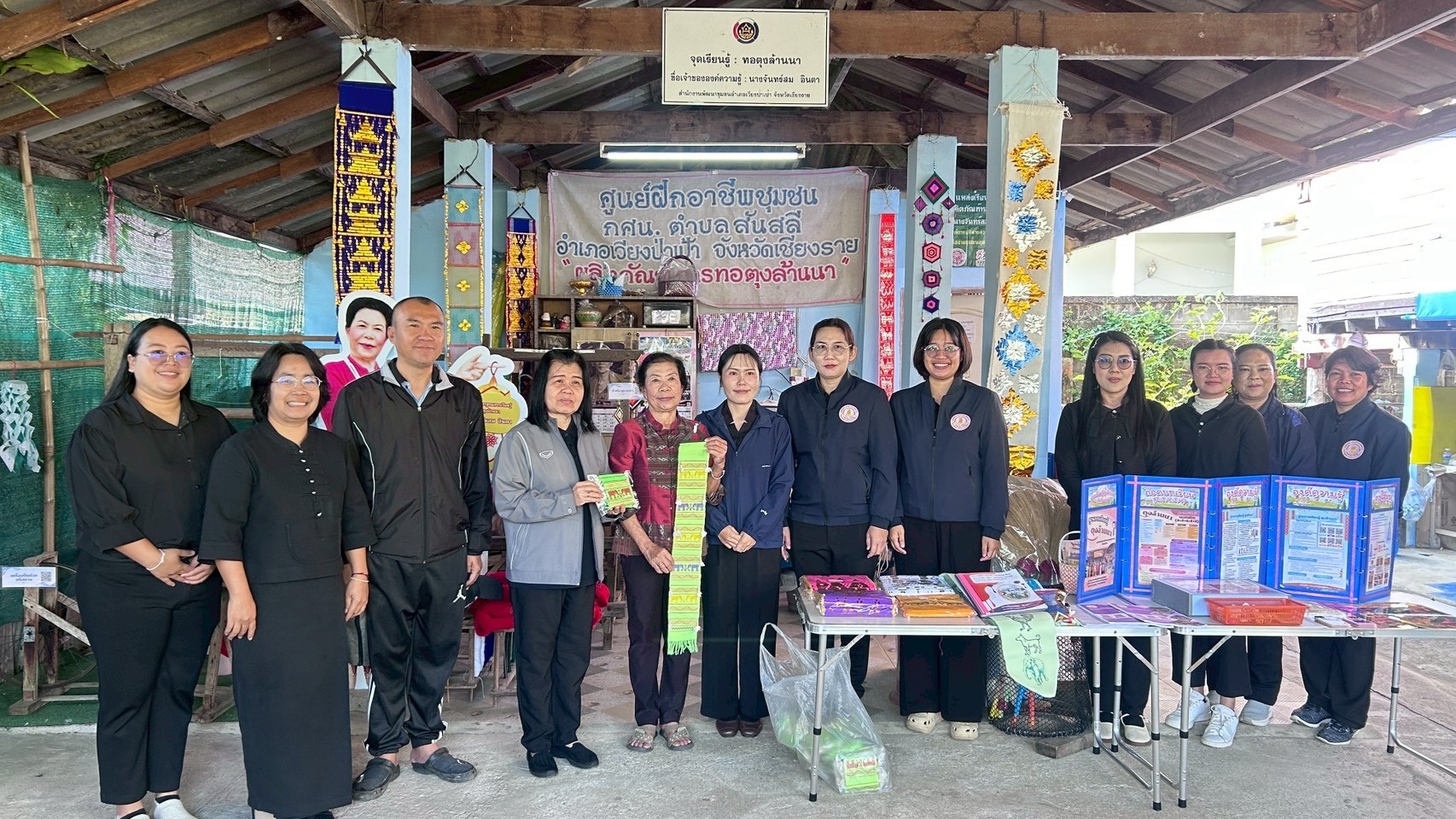 นิเทศการดำเนินงาน สกร. ระดับอำเภอเวียงป่าเป้า