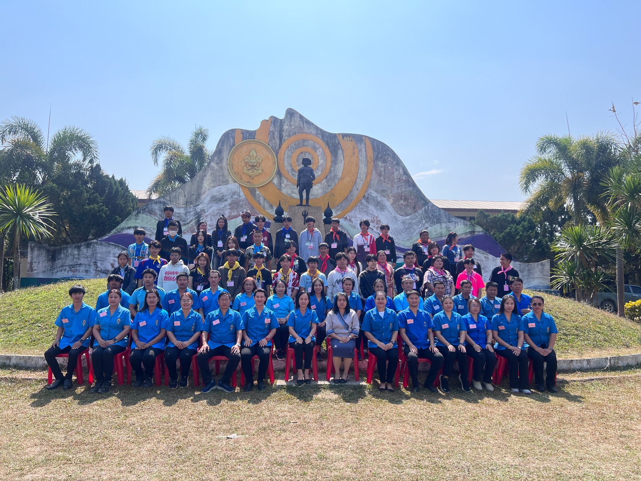 โครงการฝึกอบรมอาสายุวกาชาด หลักสูตรพื้นฐานยุวกาชาด รุ่นที่ 6841/ชร.145