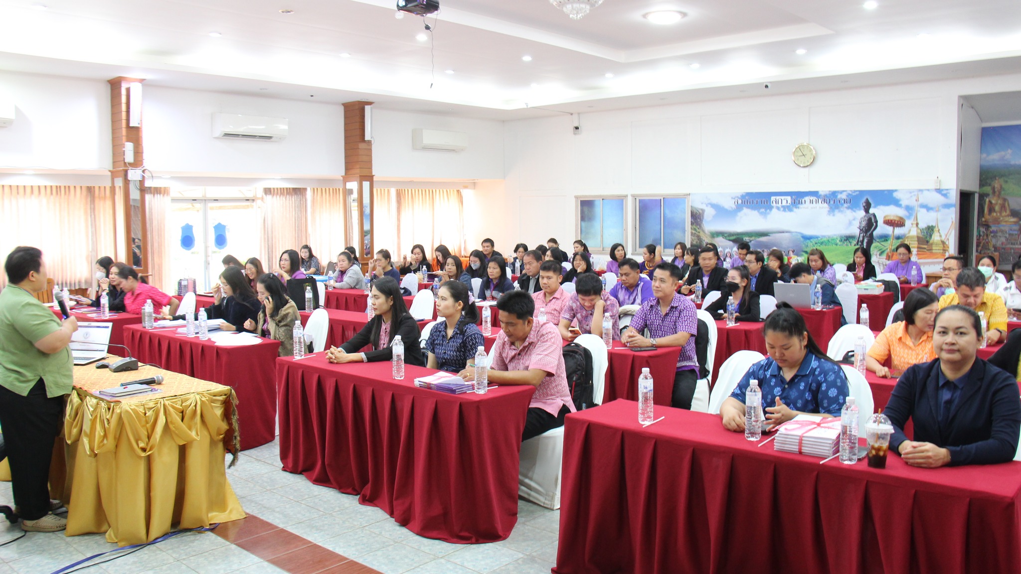 โครงการพัฒนาระบบประกันคุณภาพ : กิจกรรมประชุมชี้แจงการกำหนดค่าเป้าหมาย ประจำปีงบประมาณ 2567