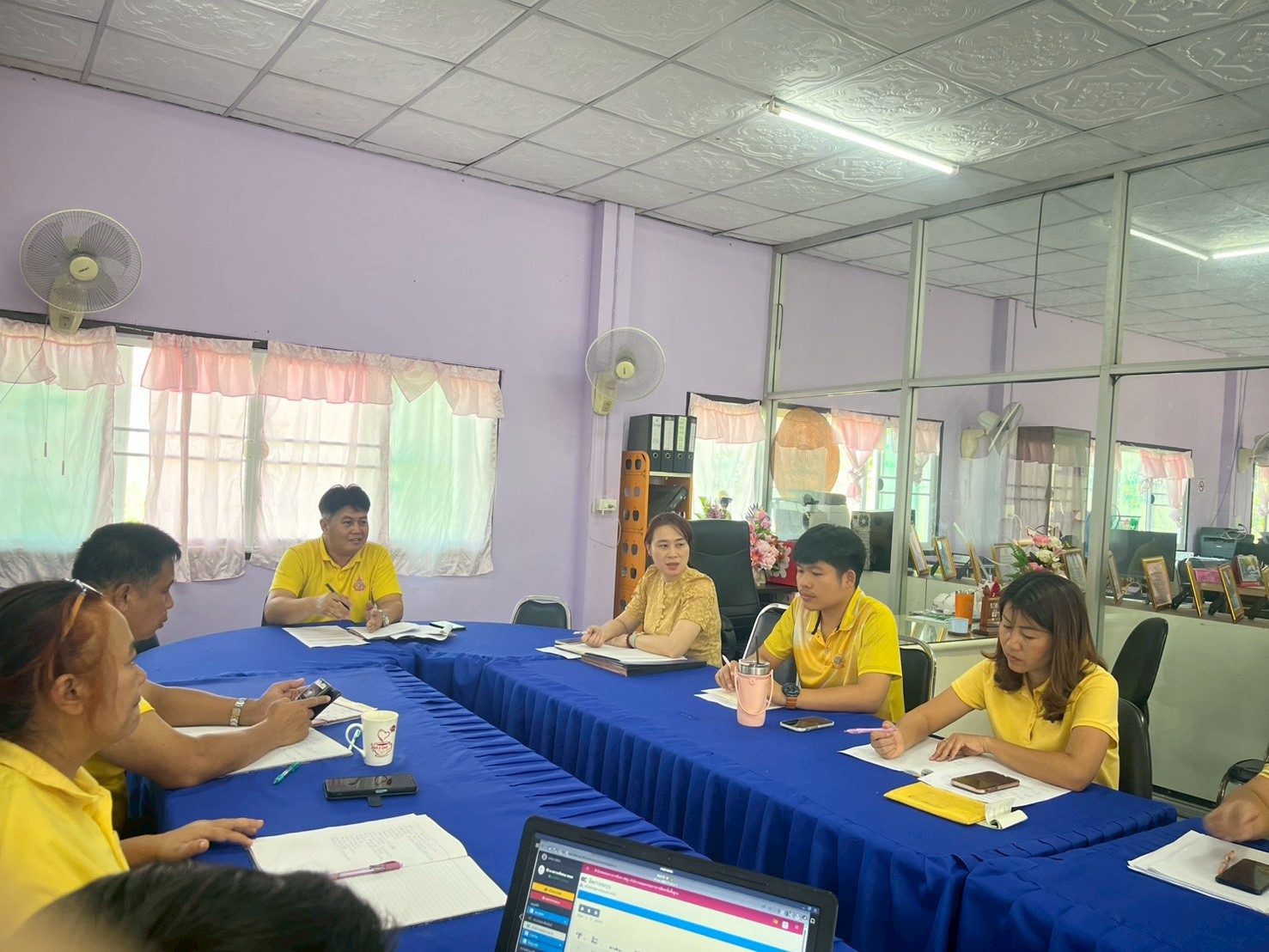 การประชุมครูและบุคลากรทางการศึกษาสกร.ระดับอำเภอดอยหลวง