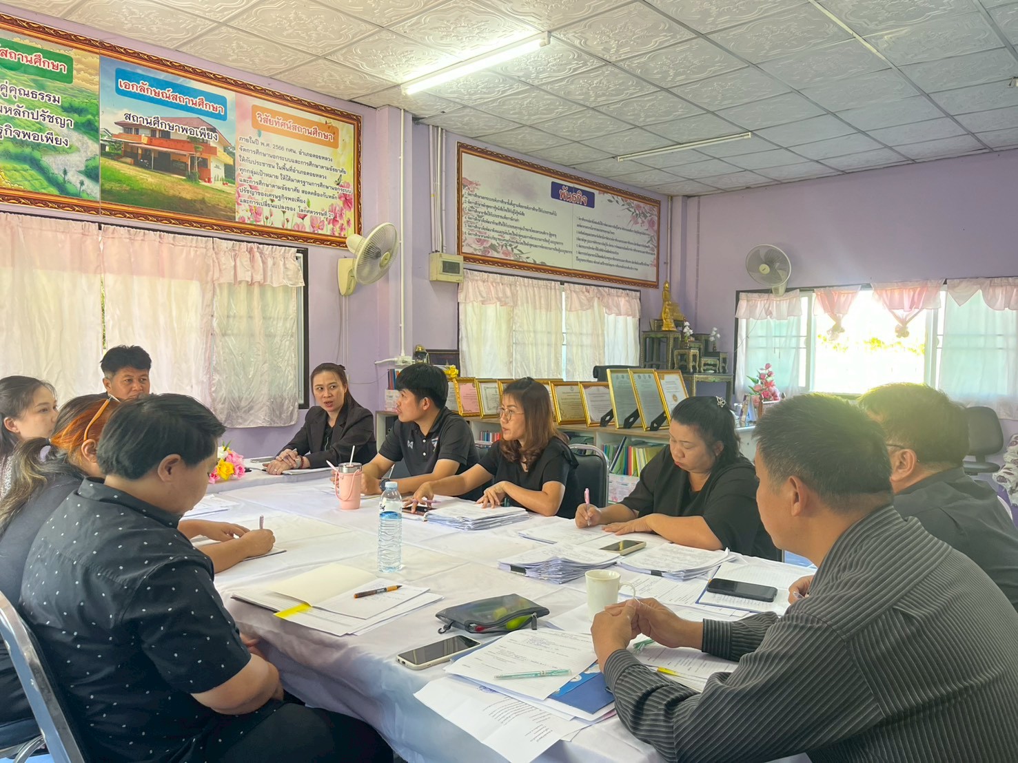 การประชุมครูและบุคลากรทางการศึกษาสกร.ระดับอำเภอดอยหลวง