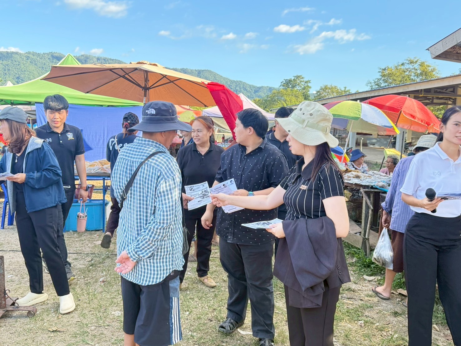 ลงพื้นที่ประชาสัมพันธ์ รับสมัครนักษาใหม่ ภาคเรียนที่ 2 ปีการศึกษา 2568