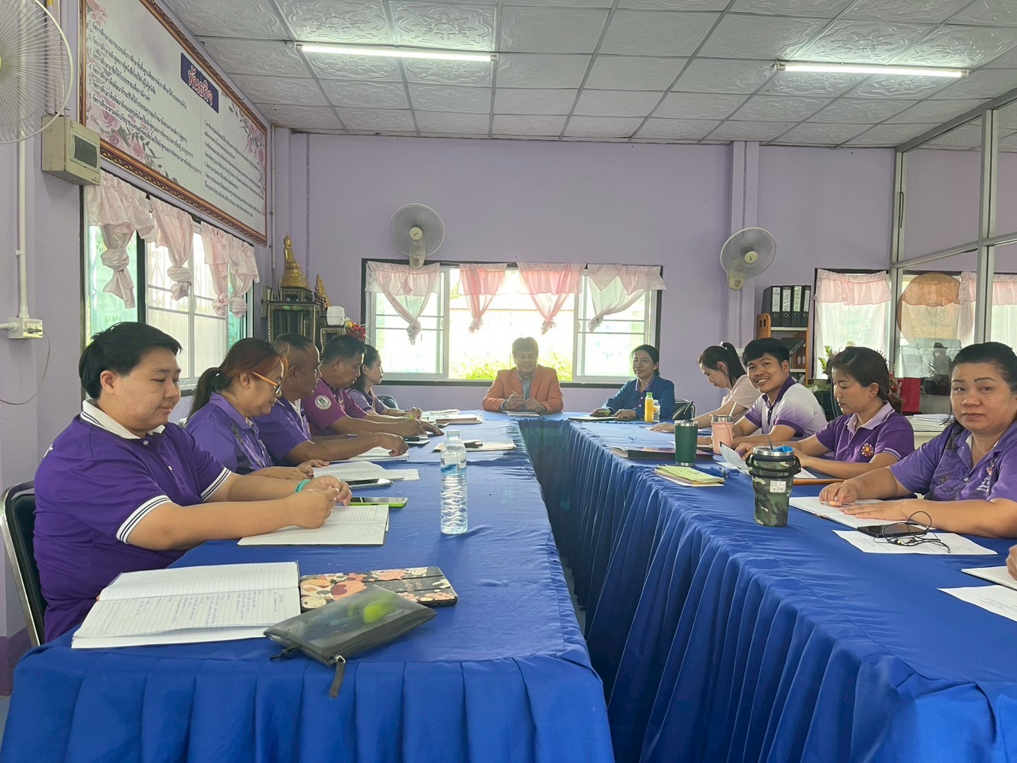 ประชุมครูและบุคลากรทางการศึกษาสกร.ระดับอำเภอดอยหลวง