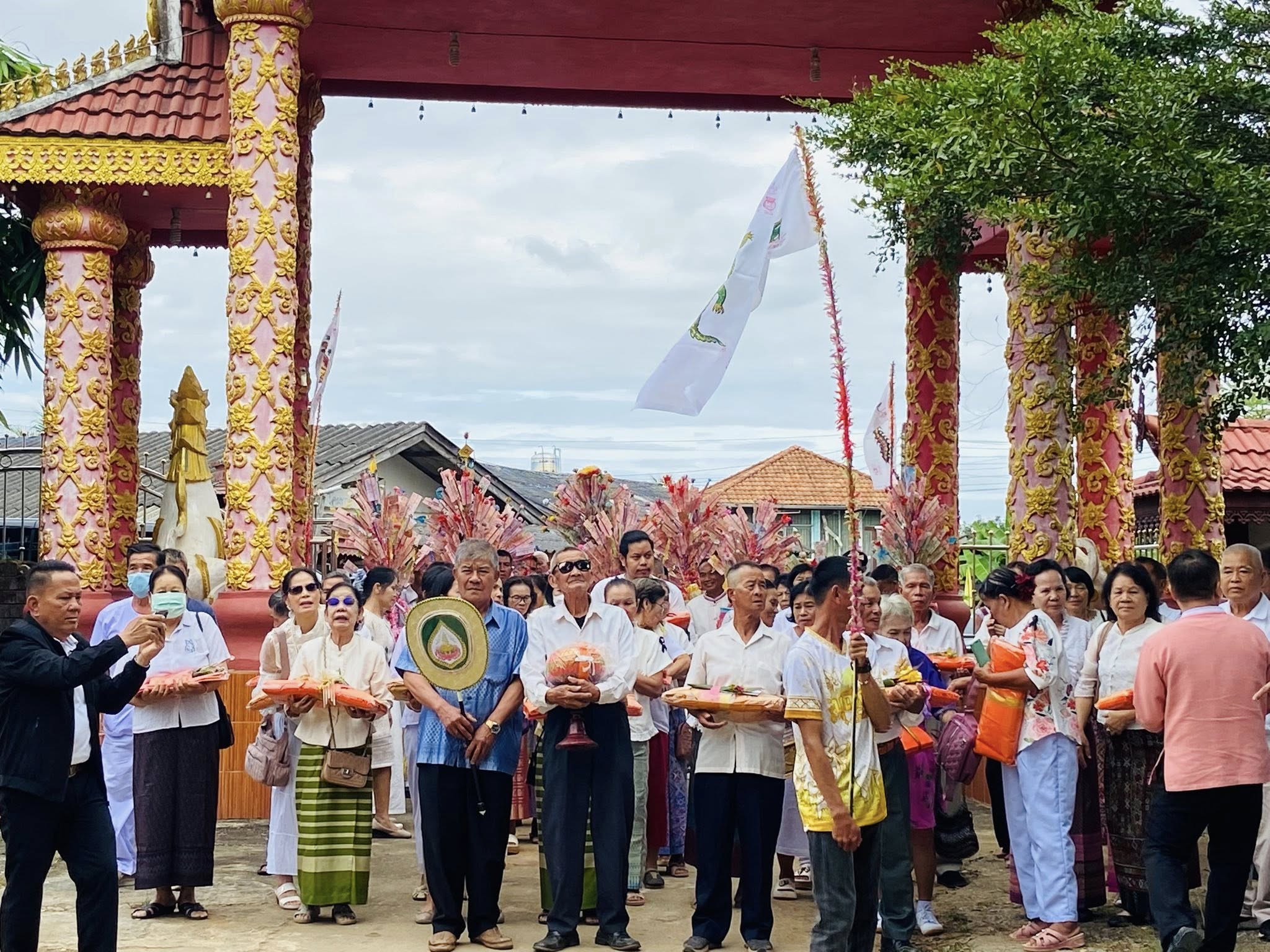 5 พ.ย.2568 ร่วมงานกฐิน วัดบ้านปงน้อย หมู่ 10