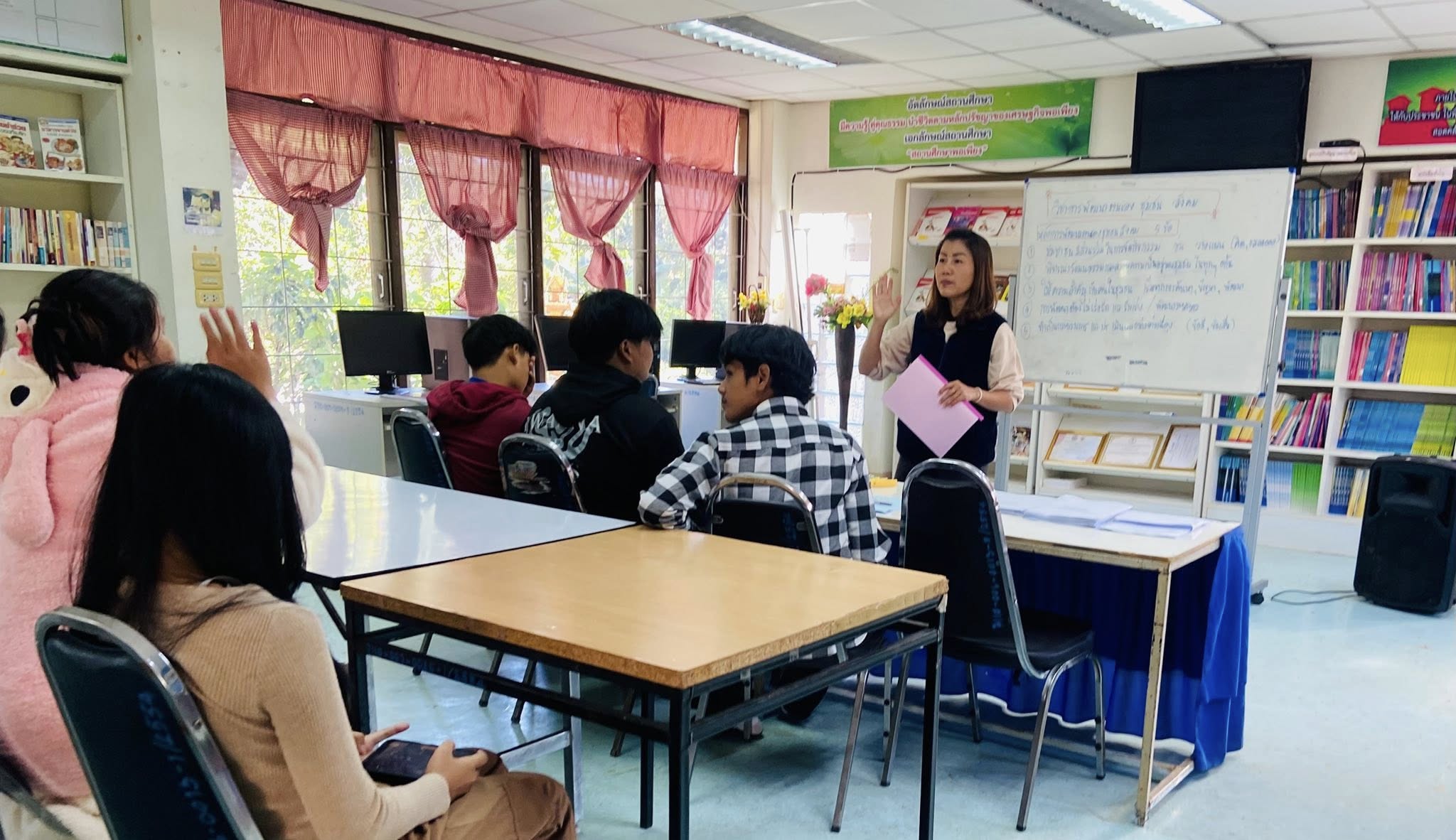 28 พ.ย.68 ดำเนินการประเมินระดับการรู้หนังสือของผู้เรียนการเรียนรู้เพื่อคุณวุฒิตามลำดับของสถานศึกษาสังกัดกรมส่งเสริมการเรียนรู้ทั้ง 3 ระดับภาคเรียนที่2 ปีการศึกษา 2568