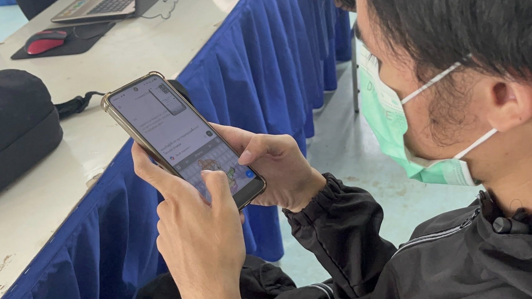 บรรยากาศในการเรียนการสอน ศกร.ระดับตำบลปงน้อย