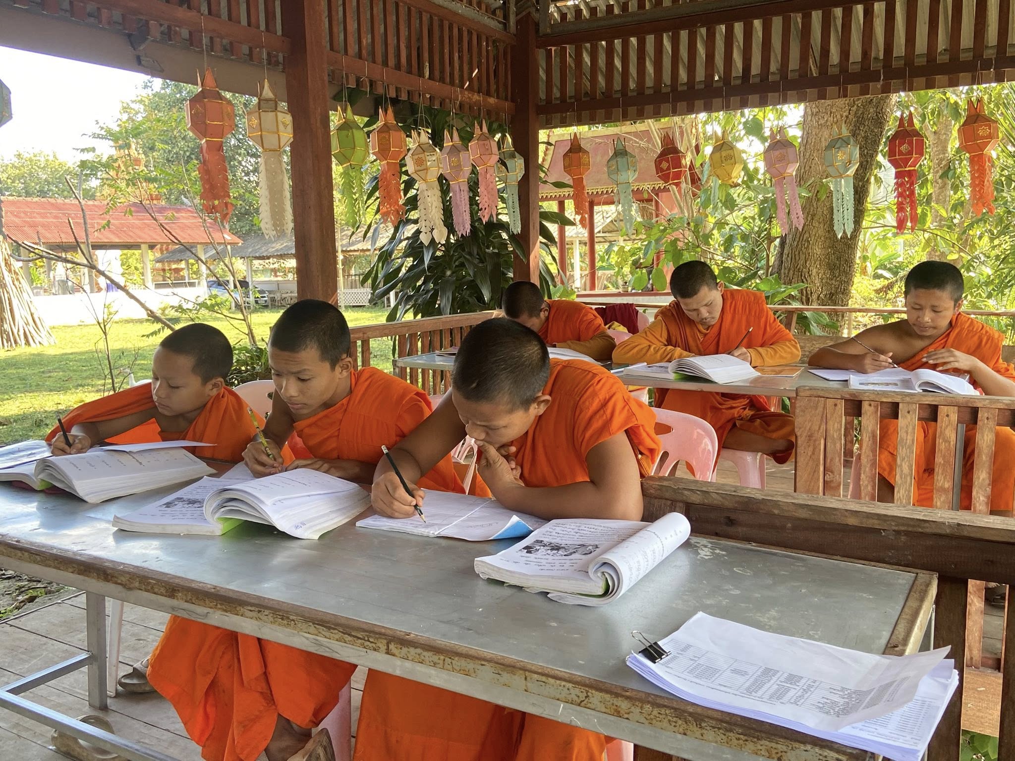 วันที่ 23 ธันวาคม 2568 กิจกรรมพบกลุ่มนักศึกษา ศกร.ระดับตำบลปงน้อย ณ วัดห้วยไร่หมู่ 1/วัดร่มแก้วหมู่9