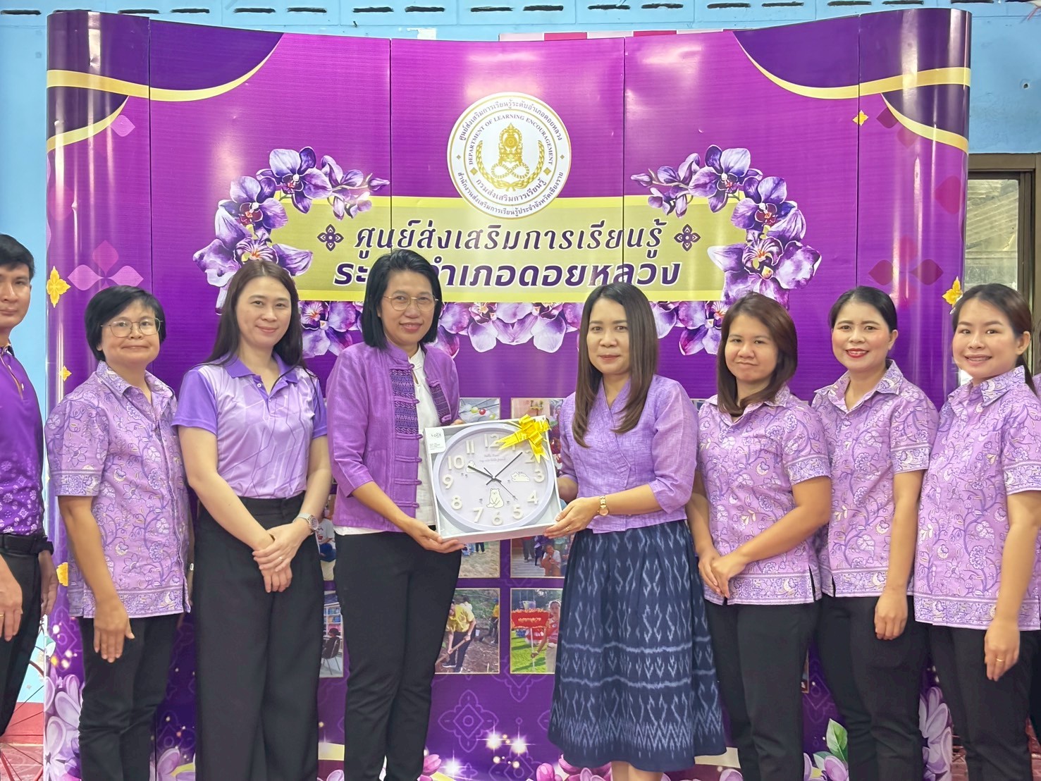 ต้อนรับคณะศึกษาดูงานจาก สกร.ระดับอำเภอพาน