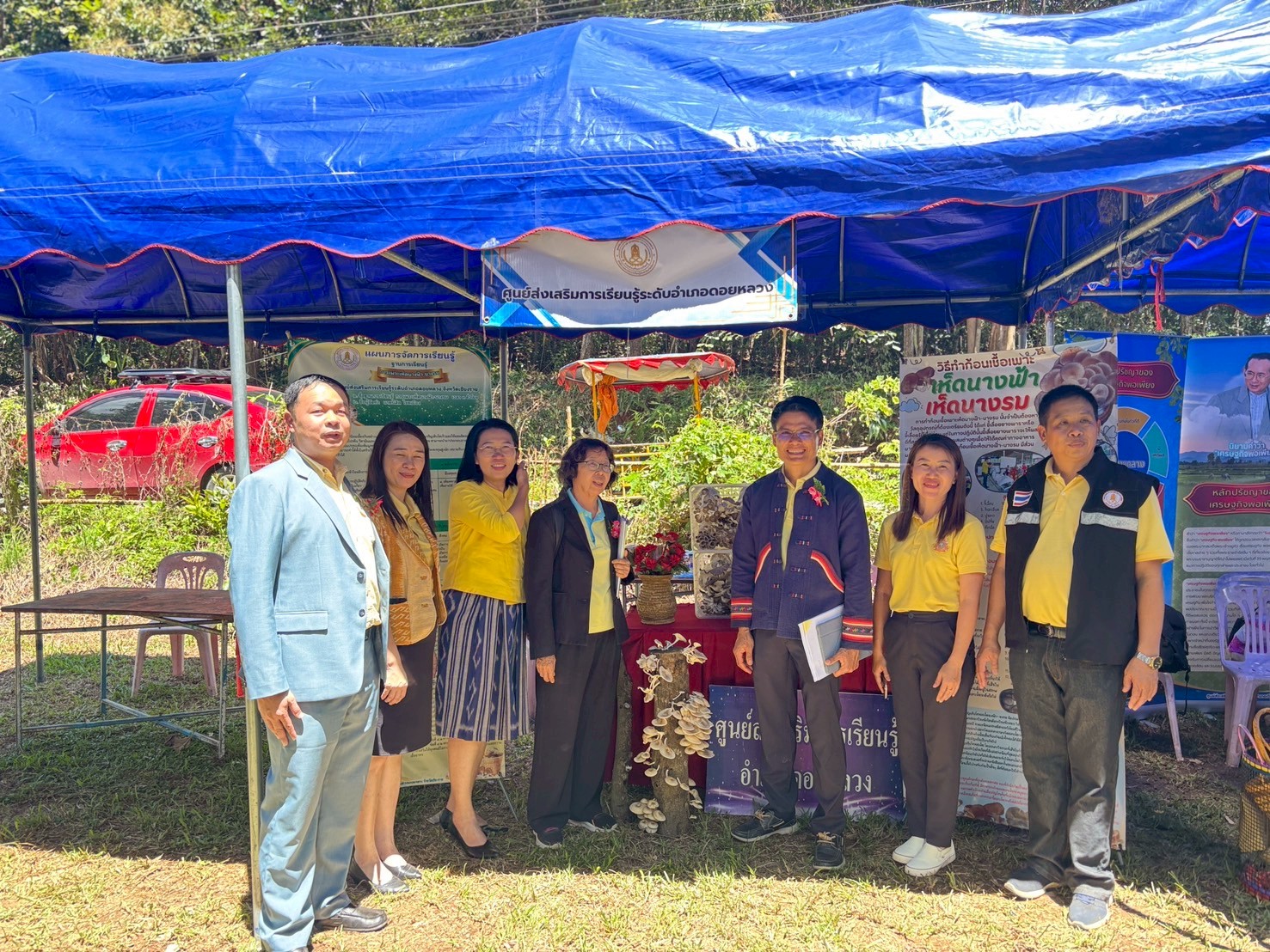 เข้าร่วมการประเมินสถานศึกษาพอเพียงเป็นศูนย์การเรียนรู้ ตามหลักปรัชญาเศรษฐกิจพอเพียงด้านการศึกษา