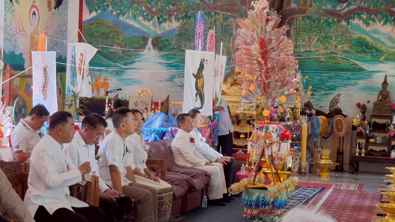 งานกฐินอำเภอดอยหลวง ณ วัดทุ่งกวาง ตำบลโชคชัย อำเภอดอยหลวง จังหวัดเชียงราย