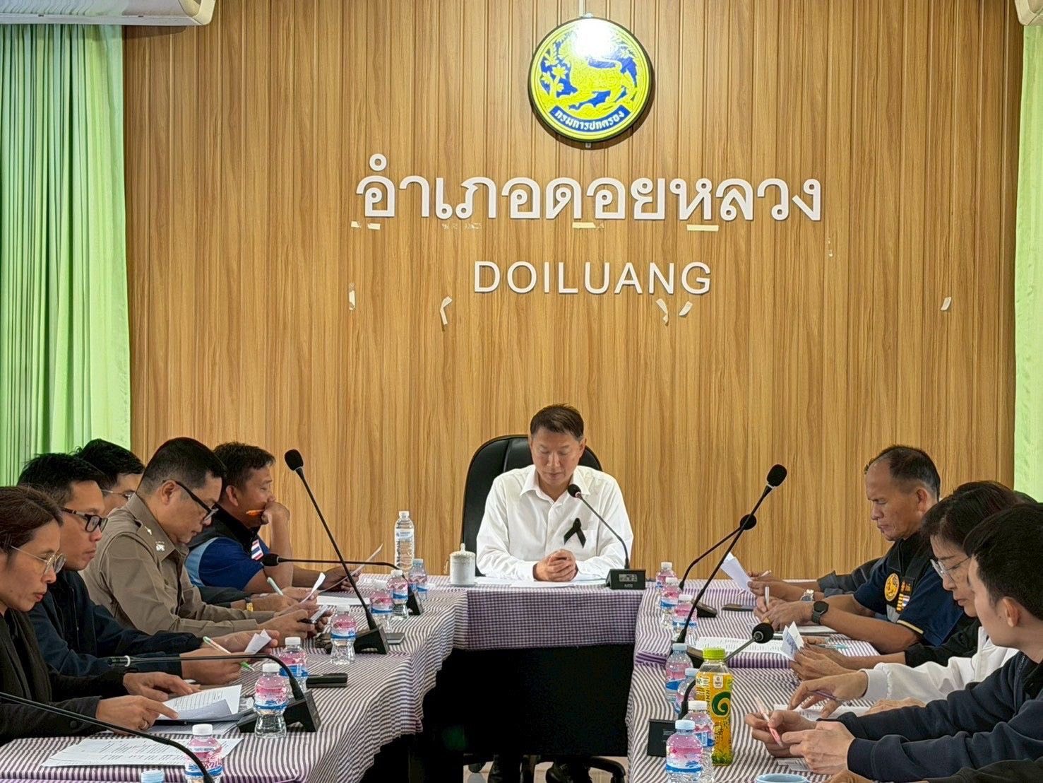 ประชุมแนวทางการจัดงานสี่เผ่าชาวดอยอำเภอดอยหลวง ประจำปี 2568 ณ ห้องประชุมชั้น 2 ที่ว่าการอำเภอดอยหลวง